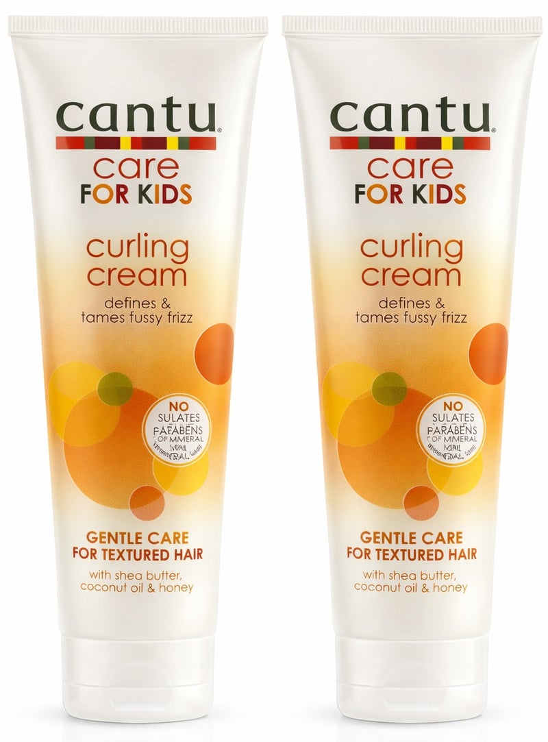 كانتو كريم كانتو للعناية بالشعر المجعد للأطفال 8 أونصة (عبوة من قطعتين) - Image 1